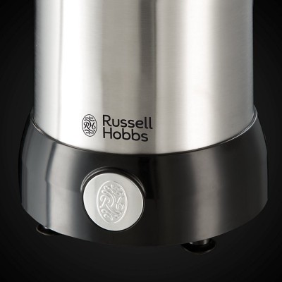 Блендер Russell Hobbs стационарный Nutri Boost 700Вт, чаша-700мл, чопер 300мл, серебристо-черный (23180-56)
