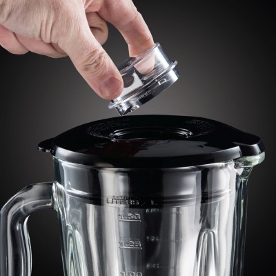 Блендер Russell Hobbs стационарный Steel Jug & Personal, 600Вт, чаша-1500мл, серебристо-черный (23821-56)