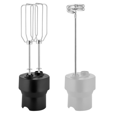 Блендер Sencor погружной 1200Вт, 6в1, чаша-800мл, вспениватель молока, черный (SHB6442BK)