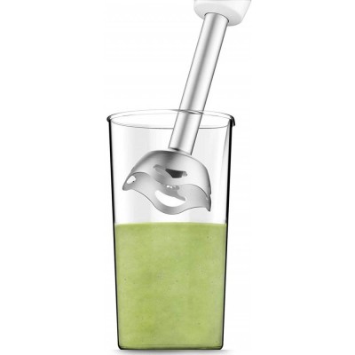 Блендер Tefal погружной Easychef 450Вт, 3в1, чаша-800мл, чопер-500мл, турборежим, белый (HB453138)