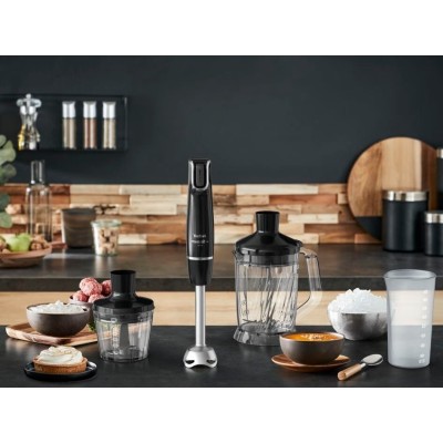 Блендер Tefal погружной Infiny Force 1000Вт, 5в1, чаша-800мл, XL чопер 1л., черный (HB94L830)