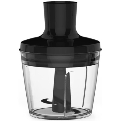 Блендер Tefal погружной Quickchef 1000Вт, 2в1, чаша-500мл, чопер-500, нержав-черный (HB659838)