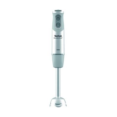 Блендер Tefal погружной Quickchef Quartzite, 1000Вт, 8в1, чаша-800мл, чопер-500мл, спиралайзер, турборежим, серо-черный (HB65LD38)