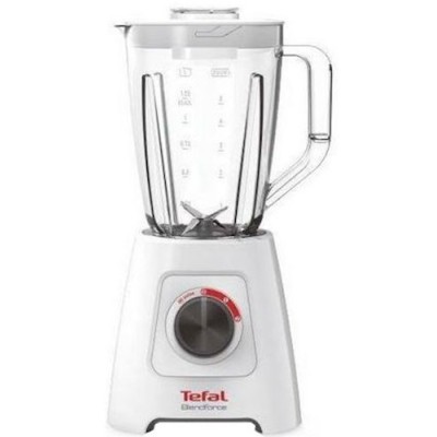 Блендер Tefal стационарный Blendforce 600Вт, чаша-1250мл, белый (BL420131)