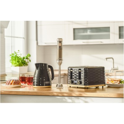 Блендер погружной Sencor 1500Вт, 10в1, чаша-800мл, мельница для специй, вспениватель молока, черный (SHB6552BK)