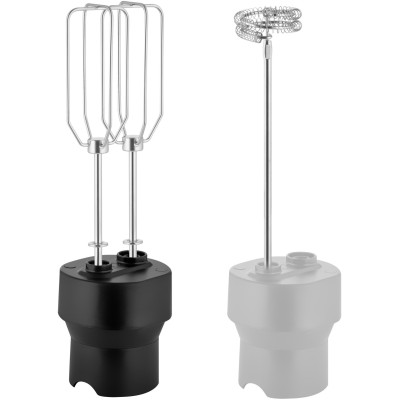 Блендер погружной Sencor 1500Вт, 10в1, чаша-800мл, мельница для специй, вспениватель молока, черный (SHB6552BK)