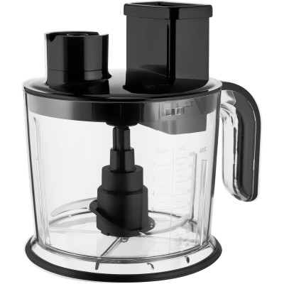 Блендер погружной Sencor 1500Вт, 10в1, чаша-800мл, мельница для специй, вспениватель молока, черный (SHB6552BK)