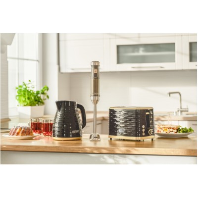 Блендер погружной Sencor 1500Вт, 10в1, чаша-800мл, мельница для специй, вспениватель молока, черный (SHB6552BK)