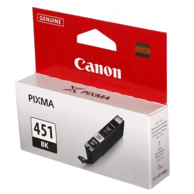 Картридж Canon CLI-451Bk PIXMA MG5440/MG6340 (6523B001)