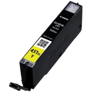 Картридж Canon CLI-451Y XL (Yellow) PIXMA MG5440/MG6340 (6475B001)