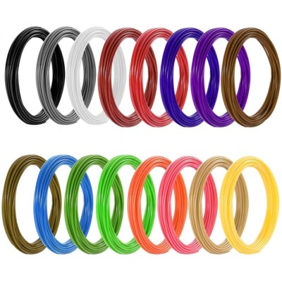 Купити Картридж Dewang для 3D ручки PLA, 1.75мм, нить, 20шт, микс (D_PLA_20)