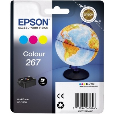 Купити Картридж Epson WorkForce WF-100W color (C13T26704010)