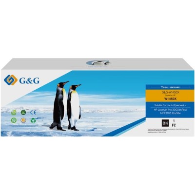 Картридж G&G для HP 145X LJ Pro 3003/3103 Black (3 800 стр) (G&G-W1450X)
