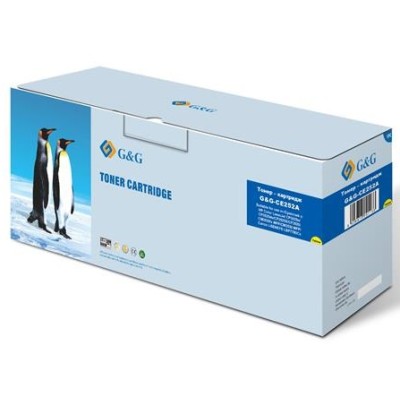 Картридж G&G для HP Color LJ CP3525n/ CM3530fs/Canon LBP-7700-G&G-732 Yellow (3000 стр) (G&G-CE252A)