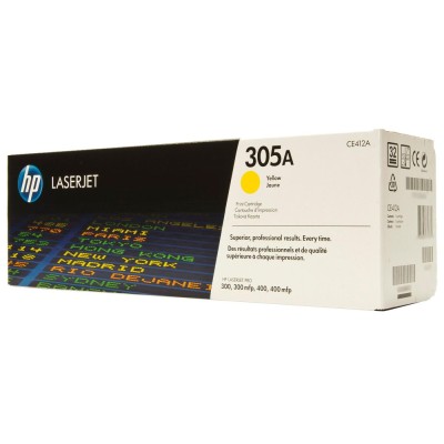 Картридж HP 305A CLJ M351/M375/M475/M451 Yellow (2600 стр) (CE412A)