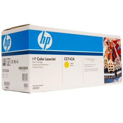 Картридж HP 307A CLJ CP5220/5225 Yellow (7300 стр) (CE742A)