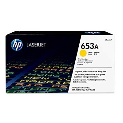 Картридж HP 653A CLJ Enterprise M680 Yellow (16500 стр) (CF322A)