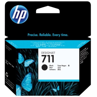 Картридж HP No.711 DesignJet T120/T125/T130/T520 Black 80ml (CZ133A)