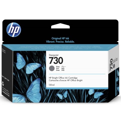Картридж HP No.730 DesignJet T1600/T1700/T2600 Gray 130ml (P2V66A)