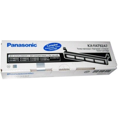 Картридж Panasonic KX-FAT92A7 (2000 sh.) для KX-MB263/283/763/773/783 (KX-FAT92A7)