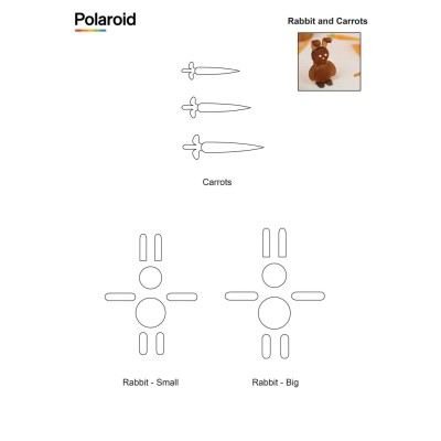 Картридж для 3D ручки Polaroid Candy порция Kарамель, 3г, 48шт, mix (PL-2504-00)