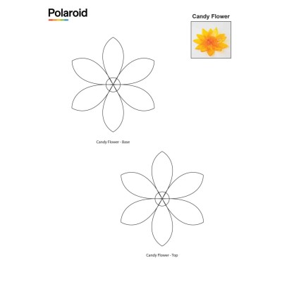 Картридж для 3D ручки Polaroid Candy порция Kарамель, 3г, клубника, 40шт, роозовий (PL-2505-00)