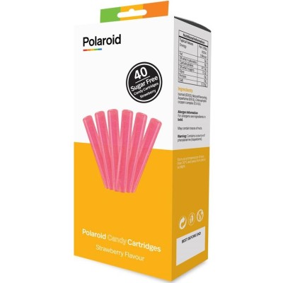 Картридж для 3D ручки Polaroid Candy порция Kарамель, 3г, клубника, 40шт, роозовий (PL-2505-00)