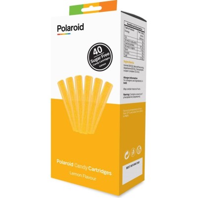 Картридж для 3D ручки Polaroid Candy порция Kарамель, 3г, лимон, 40шт, желтий (PL-2507-00)