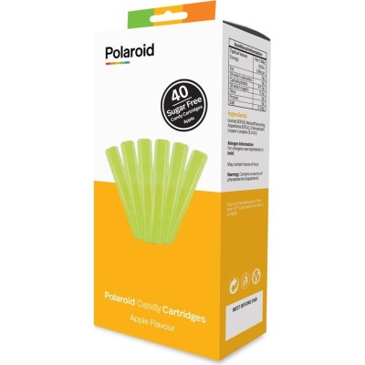 Картридж для 3D ручки Polaroid Candy порция Kарамель, 3г, яблоко, 40 шт, зелений (PL-2508-00)