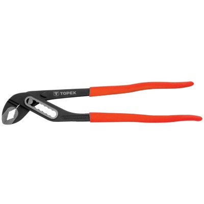 Клещи трубные TOPEX, 300 мм, диапазон 0-40 мм (34D513)