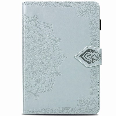 Кожаный чехол (книжка) Art Case с визитницей для Samsung Galaxy Tab S7 Серый
