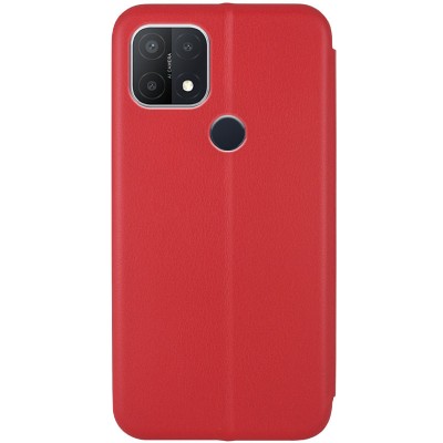 Кожаный чехол (книжка) Classy для Oppo A15s / A15 Красный Кожаный чехол (книжка) Classy для Oppo A15s / A15 Красный
