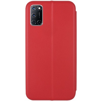 Кожаный чехол (книжка) Classy для Oppo A52 / A72 / A92 Красный