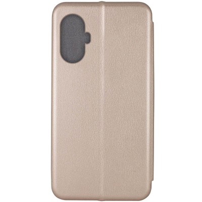 Кожаный чехол (книжка) Classy для Realme C55 Золотой