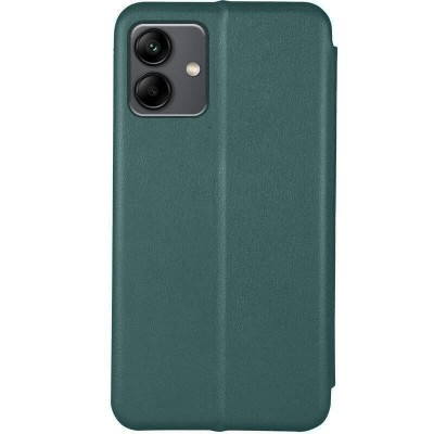 Кожаный чехол (книжка) Classy для Samsung Galaxy A04 Темно-зеленый