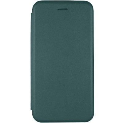 Кожаный чехол (книжка) Classy для Samsung Galaxy A04 Темно-зеленый