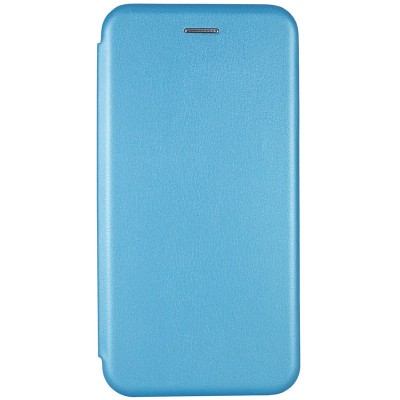 Кожаный чехол (книжка) Classy для Samsung Galaxy S20 FE Голубой