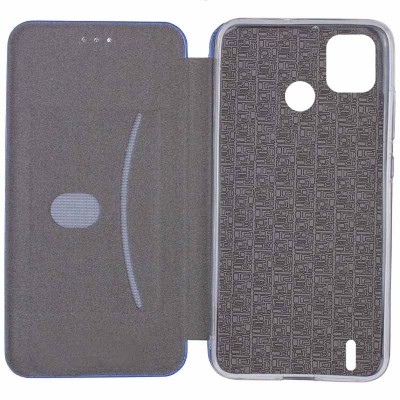 Кожаный чехол (книжка) Classy для TECNO POP 5 Синий