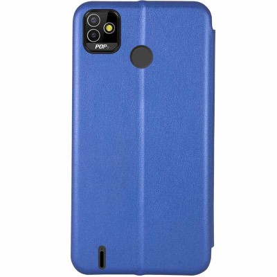 Кожаный чехол (книжка) Classy для TECNO POP 5 Синий