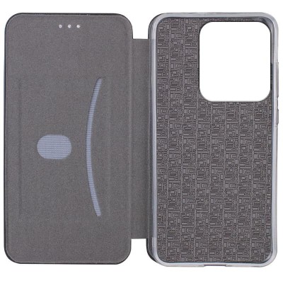 Кожаный чехол (книжка) Classy для Tecno Spark Go 2023 Черный