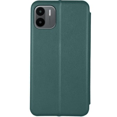 Кожаный чехол (книжка) Classy для Xiaomi Redmi A1 Темно-зеленый