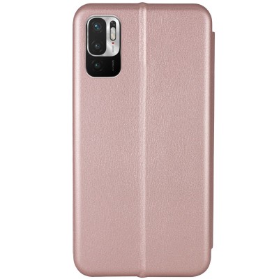 Кожаный чехол (книжка) Classy для Xiaomi Redmi Note 10 5G / Poco M3 Pro Rose Gold Кожаный чехол (книжка) Classy для Xiaomi Redmi Note 10 5G / Poco M3 Pro Rose Gold