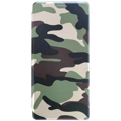 Кожаный чехол (книжка) Classy для Xiaomi Redmi Note 9s / Note 9 Pro / Note 9 Pro Max Camouflage