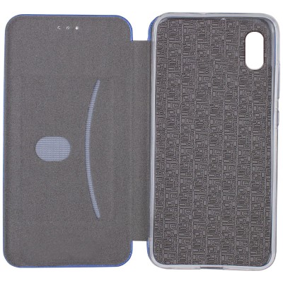 Кожаный чехол (книжка) Classy для ZTE Blade A3 (2020) Синий