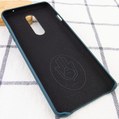 Кожаный чехол AHIMSA PU Leather Case (A) для OnePlus 8 Зеленый