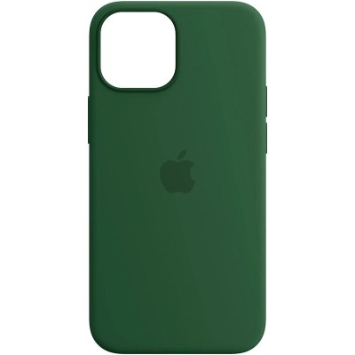 Кожаный чехол Leather Case (AA Plus) with MagSafe для Apple iPhone 13 Pro (6.1") Shirt Green