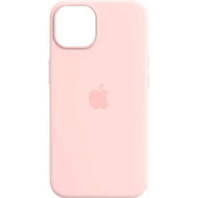 Кожаный чехол Leather Case (AA Plus) with MagSafe для Apple iPhone 14 Pro Max (6.7") Sand Pink