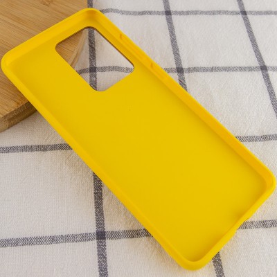 Кожаный чехол Xshield для Samsung Galaxy S20 Ultra Желтый / Yellow
