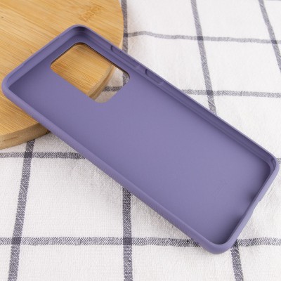Кожаный чехол Xshield для Samsung Galaxy S20 Ultra Серый / Lavender Gray