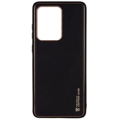 Кожаный чехол Xshield для Samsung Galaxy S20 Ultra Черный / Black